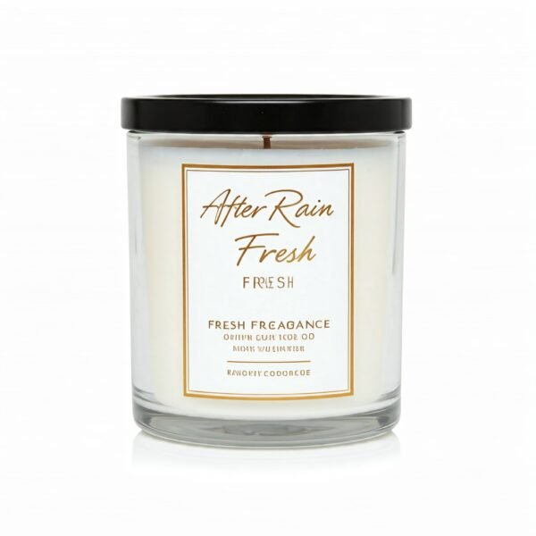 After rain forest fresh fragrance candle