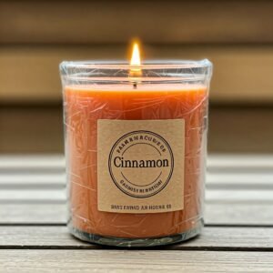 Cinnamon oriental fragrance candle