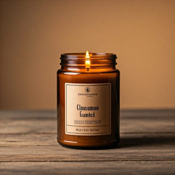 Cinnamon oriental fragrance candle