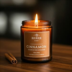 Cinnamon oriental fragrance candle