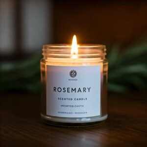 Rosemary herbal scent candle