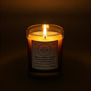 Vanilla oriental scent candle