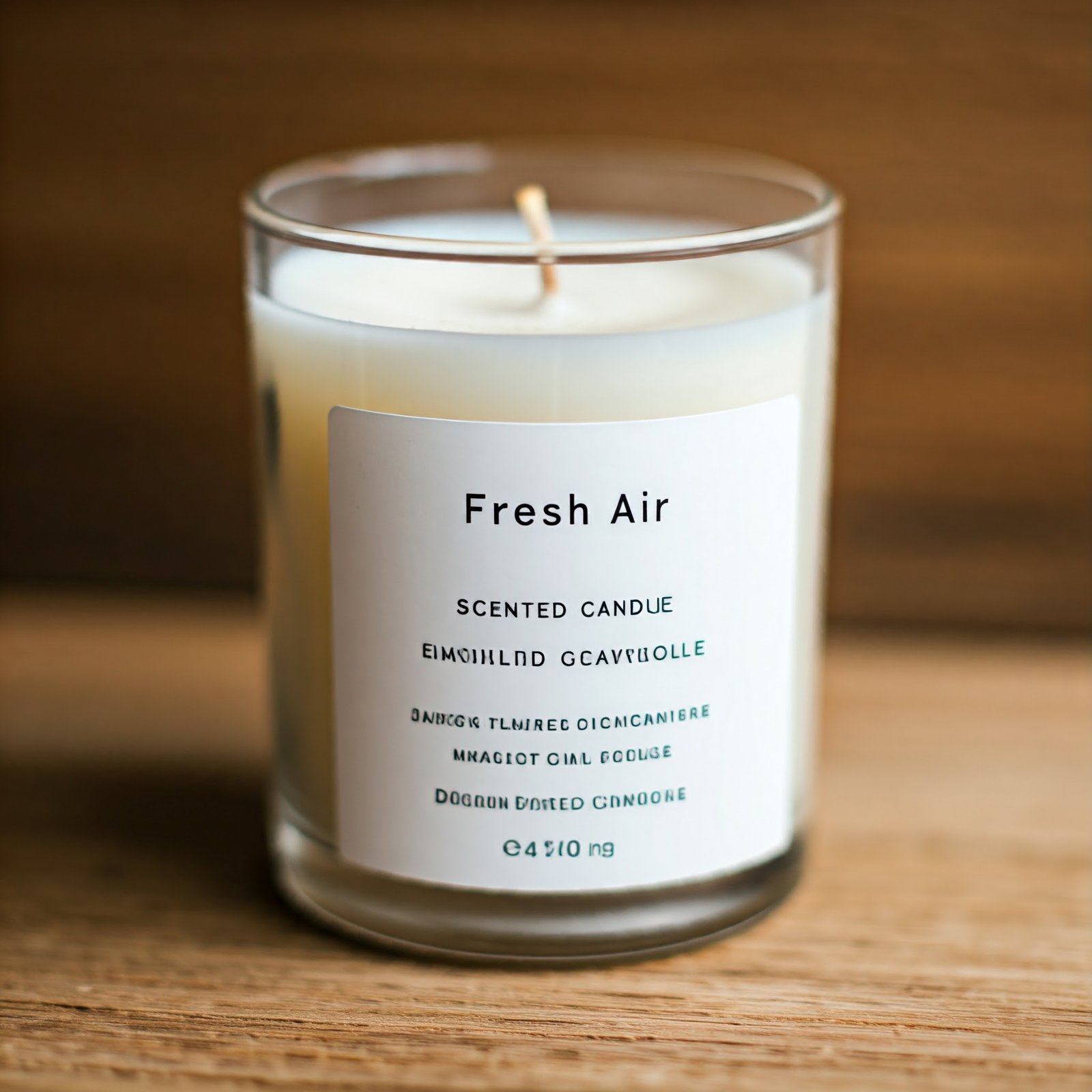 fresh air scented candle