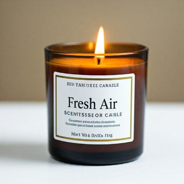 fresh air scented candle