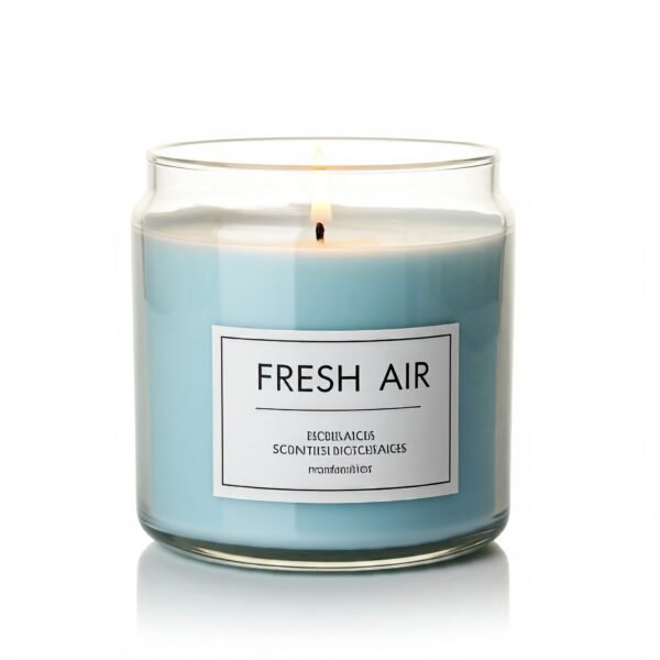 fresh air scented candle