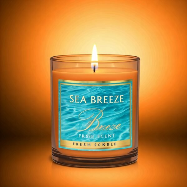 sea breeze fresh scented candle