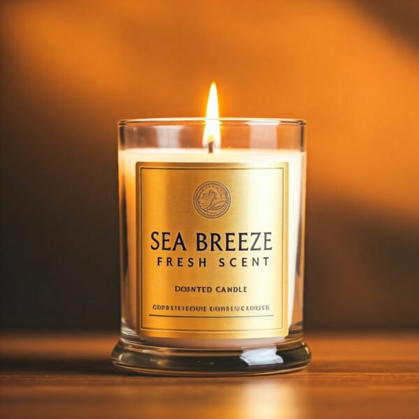 sea breeze fresh scented candle