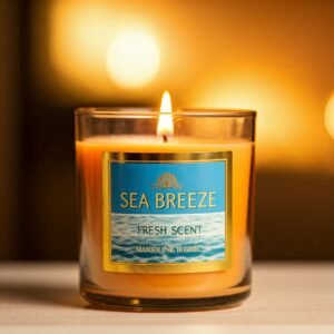 sea breeze fresh scented candle