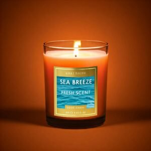 sea breeze fresh scented candle