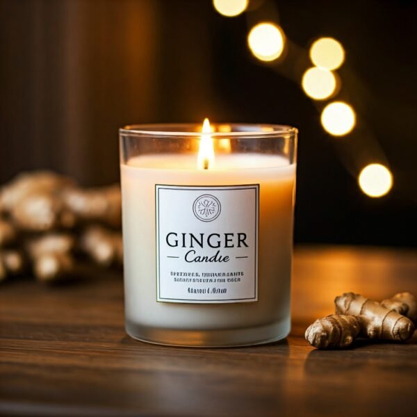 Ginger oriental fragrance candle