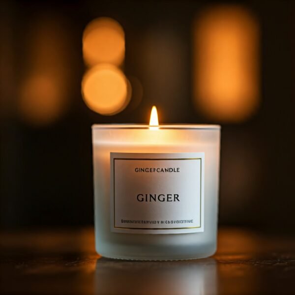 Ginger oriental fragrance candle