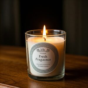 fresh fragrance candle