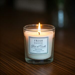 fresh fragrance candle