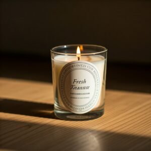 fresh fragrance candle