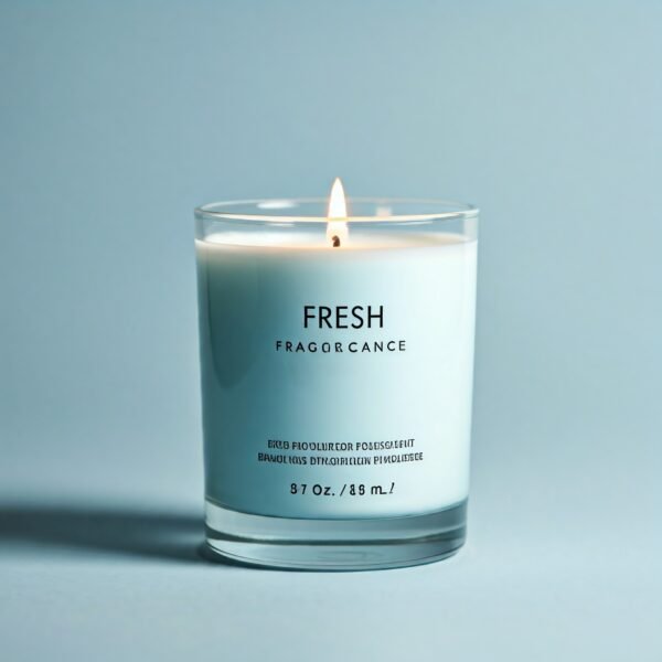 fresh fragrance candle