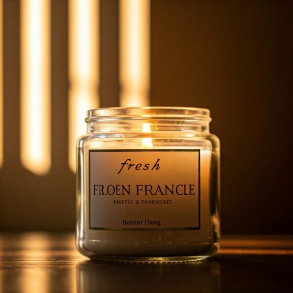 fresh fragrance candle